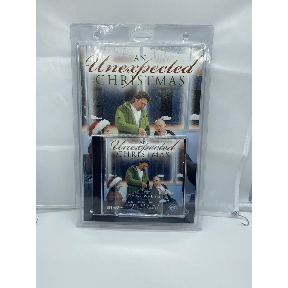 An Unexpected Christmas Songbook & Music CD New Unused